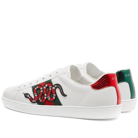 gucci ace sneaker fur|gucci snake sneakers women's.